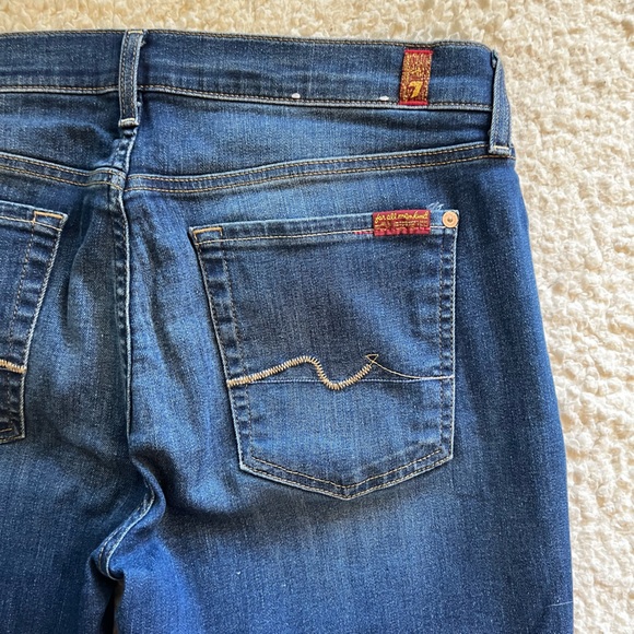 7 for all Mankind Josefina skinny boyfriend jeans; size 28; great condition! - Picture 4 of 10